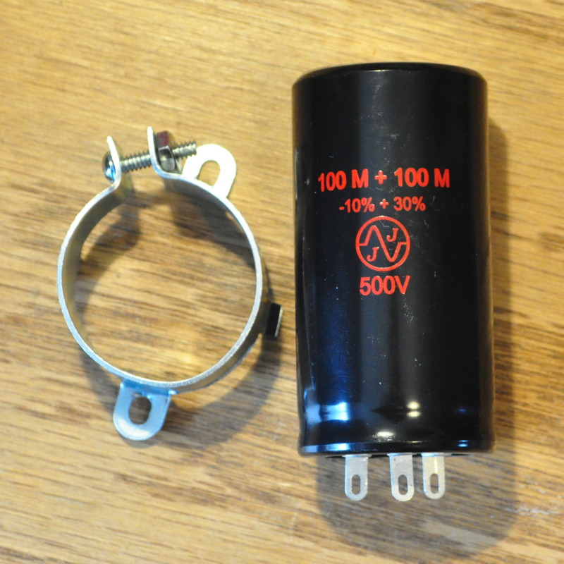 Dual 100µF Capacitor