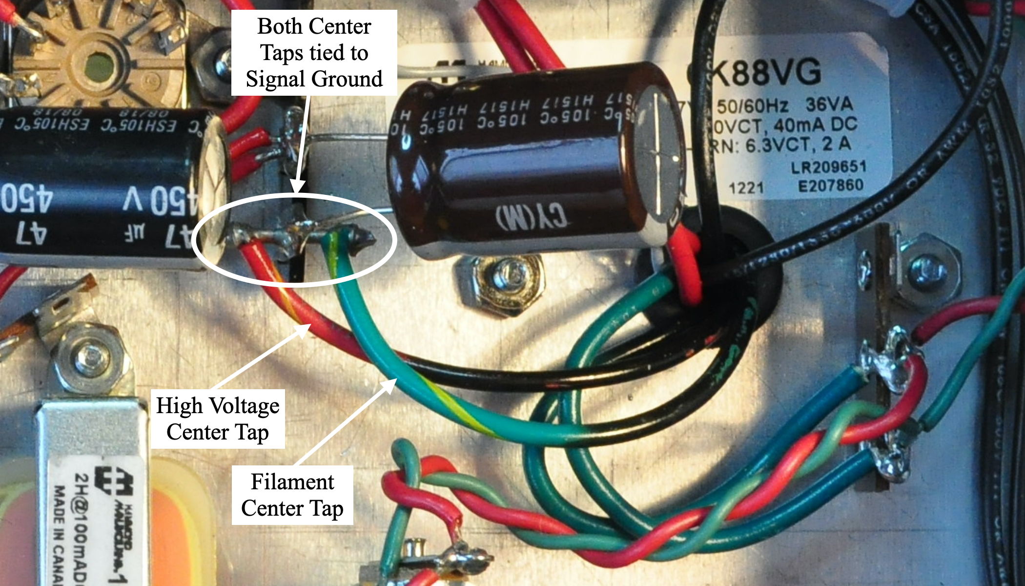 Center Tap Connections
